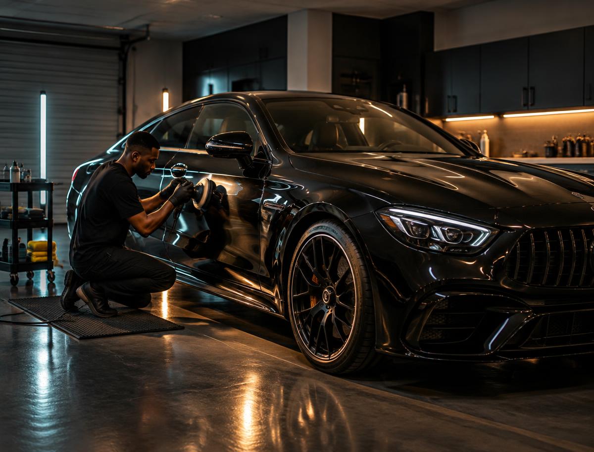 Performance car after Forge Elite paint correction